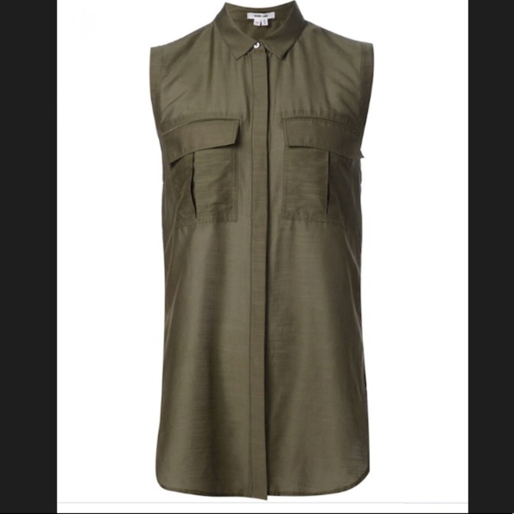 Helmut Lang Cotton Silk Top